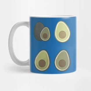 Avocado cute pattern illustration Mug